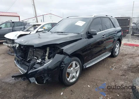 2014 Mercedes-Benz Ml 350 из США, поврежденный, VIN 4JGDA5JB8EA324404